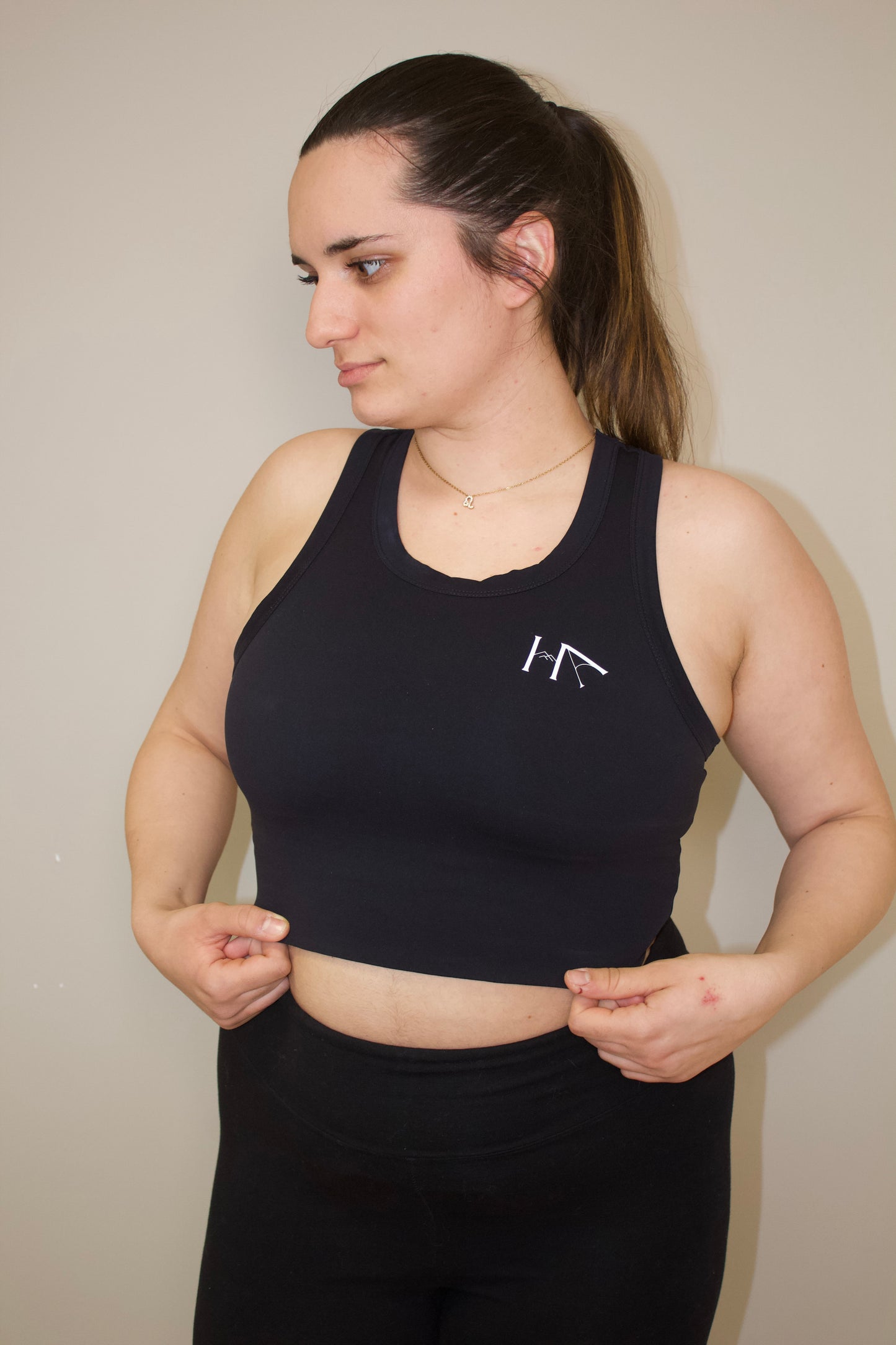 Brassière maintien fort / compression - Auria Noir
