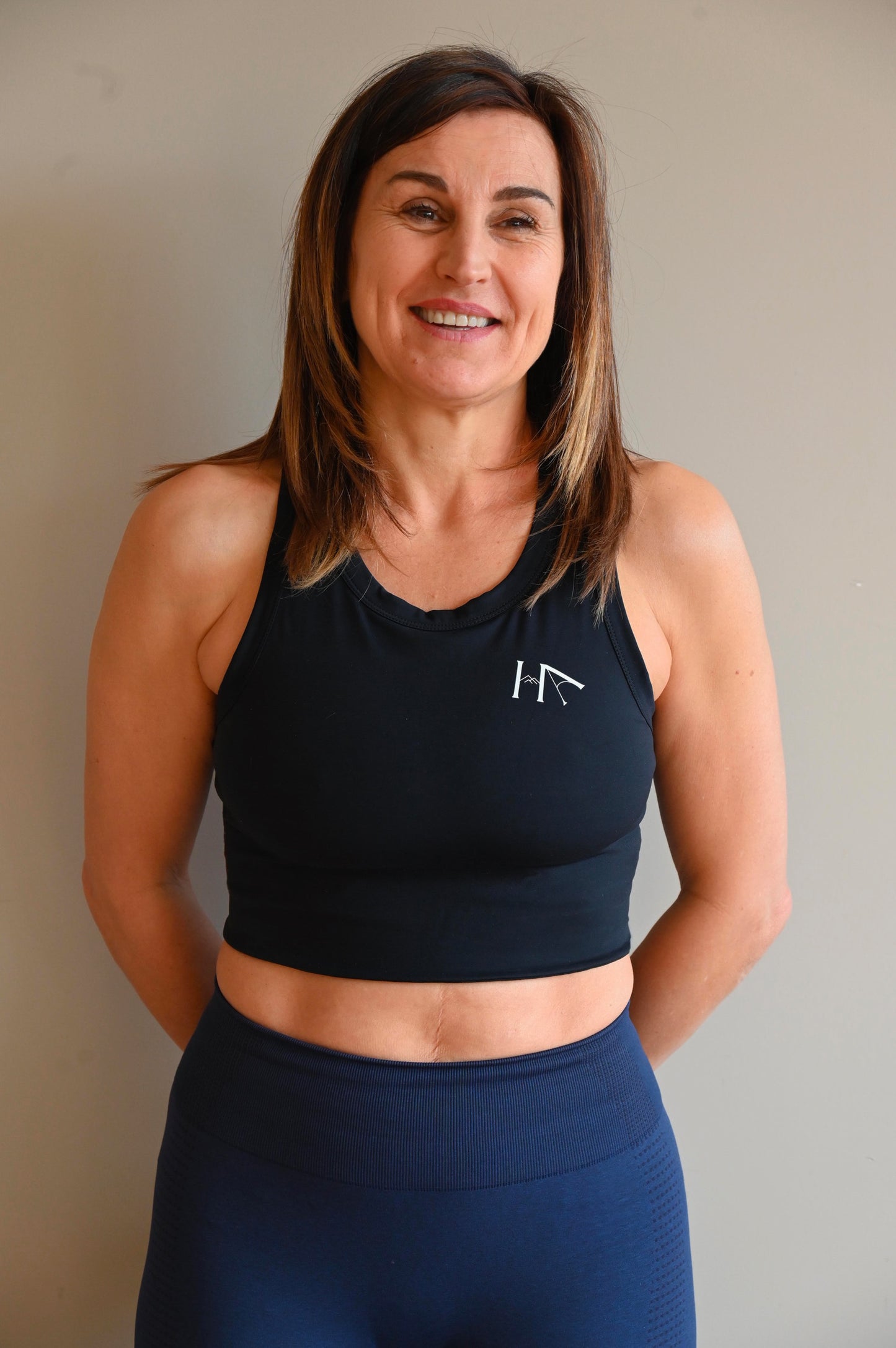 Brassière maintien fort / compression - Auria Noir