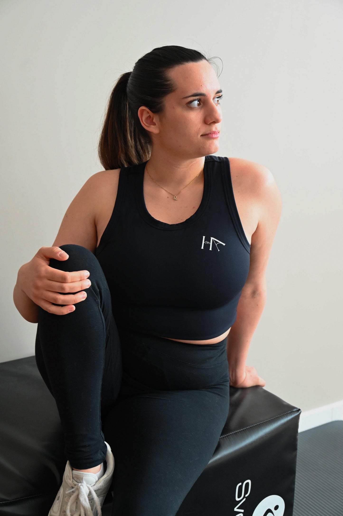 Brassière maintien fort / compression - Auria Noir