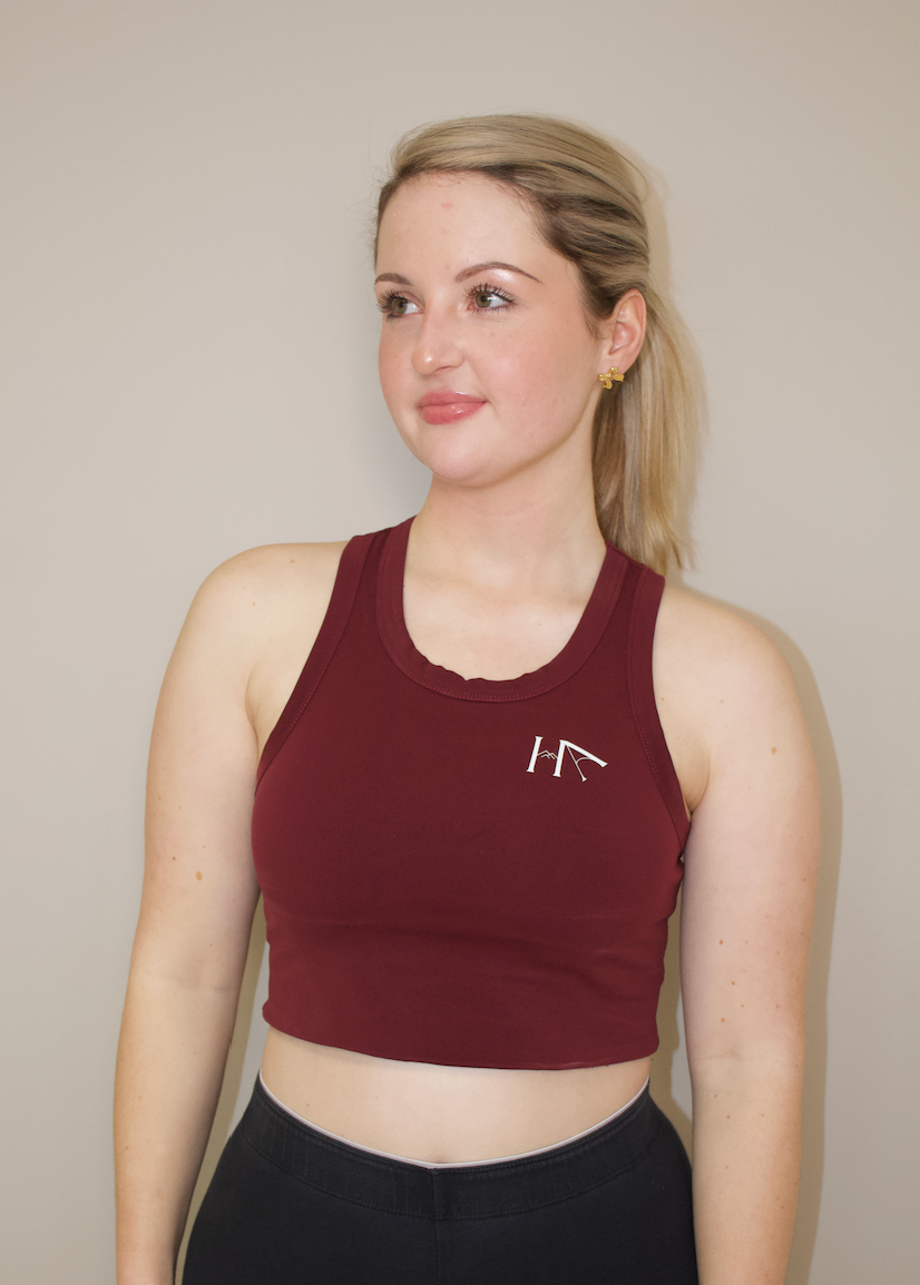 Brassière de sport à fort maintien sans armature Hastya – vue de face