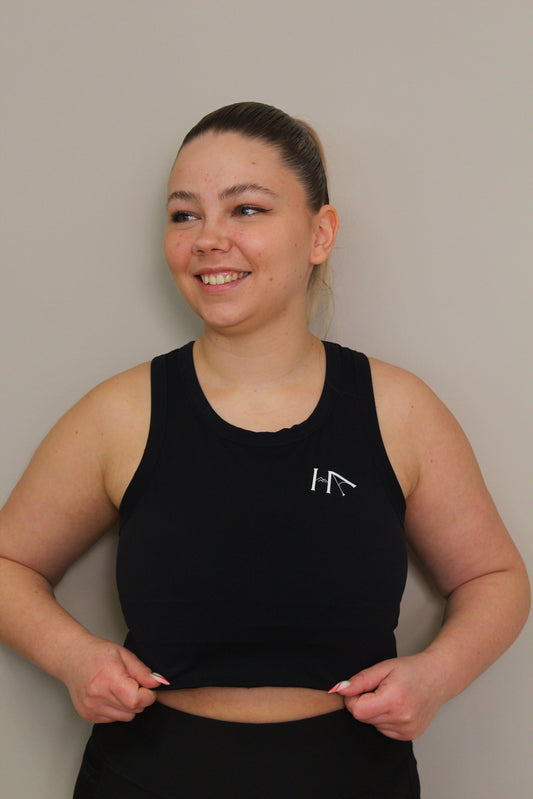 Brassière maintien fort / compression - Auria Noir