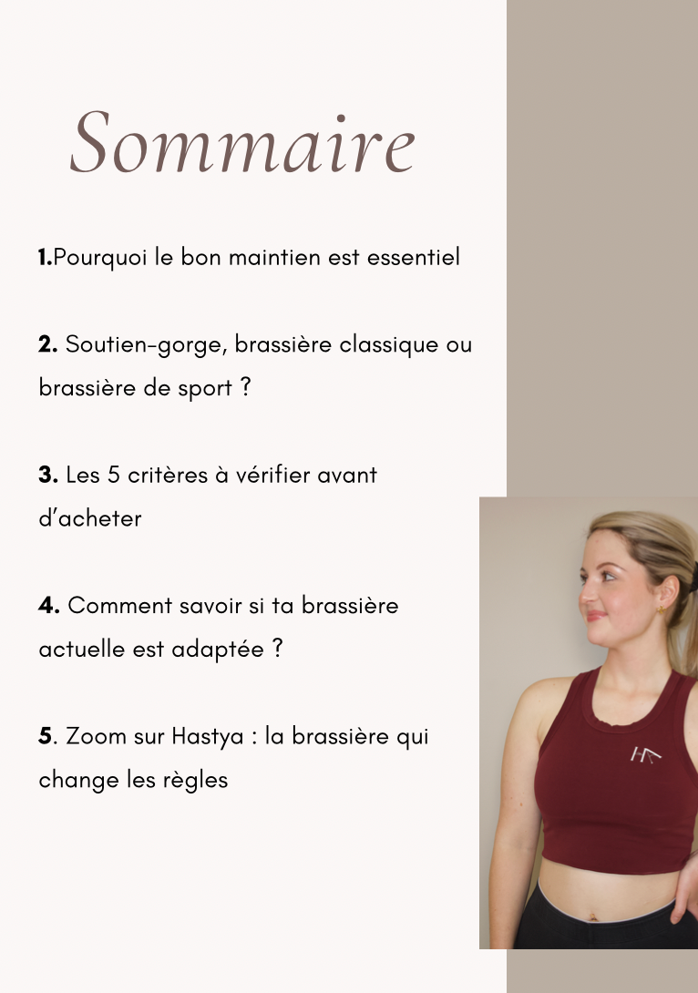 E-book : Comment bien choisir sa brassière de sport !